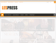 Tablet Screenshot of lespress.de